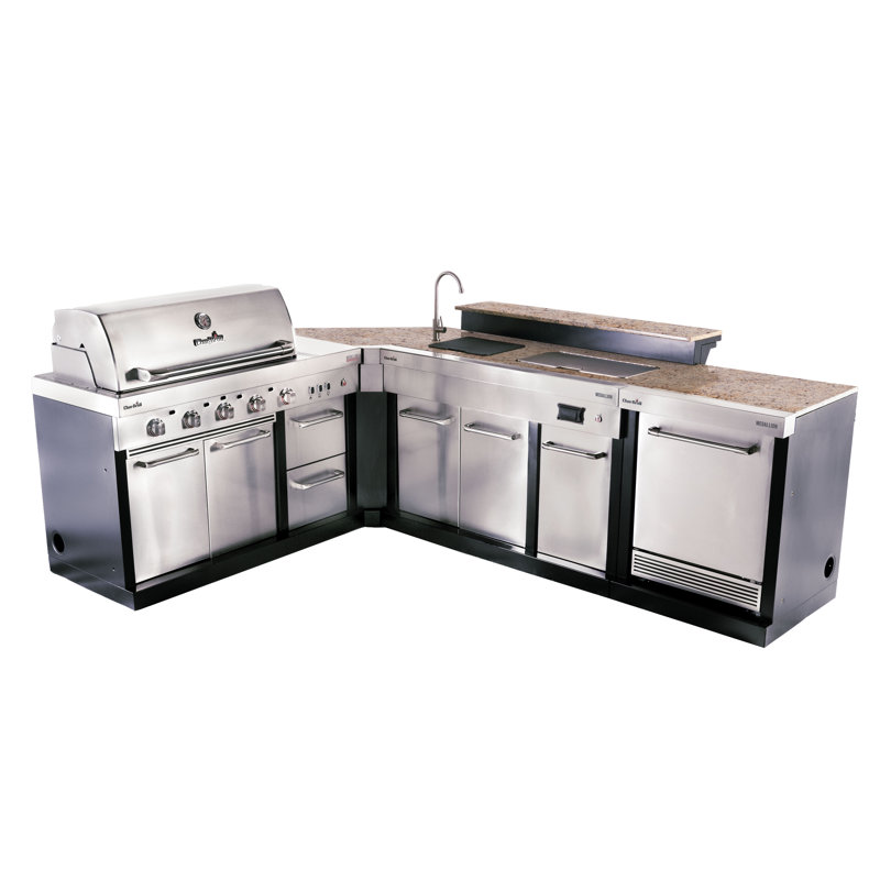 Char-Broil Medallion 35.5-in Stainless Steel Grill Rotisserie In The